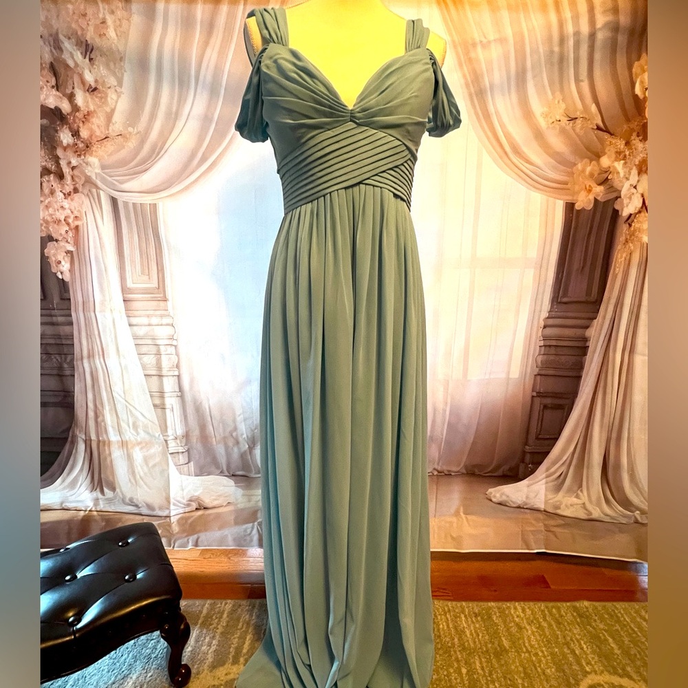 Formal floor length gown, size L